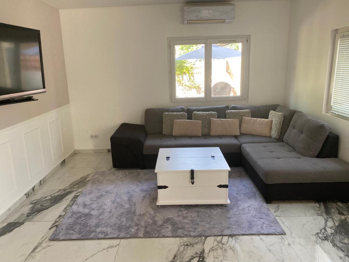 Apartament 3 Pieces Climatise En Rez De Jardin Avec Piscine Villeneuve-Loubet Zewnętrze zdjęcie