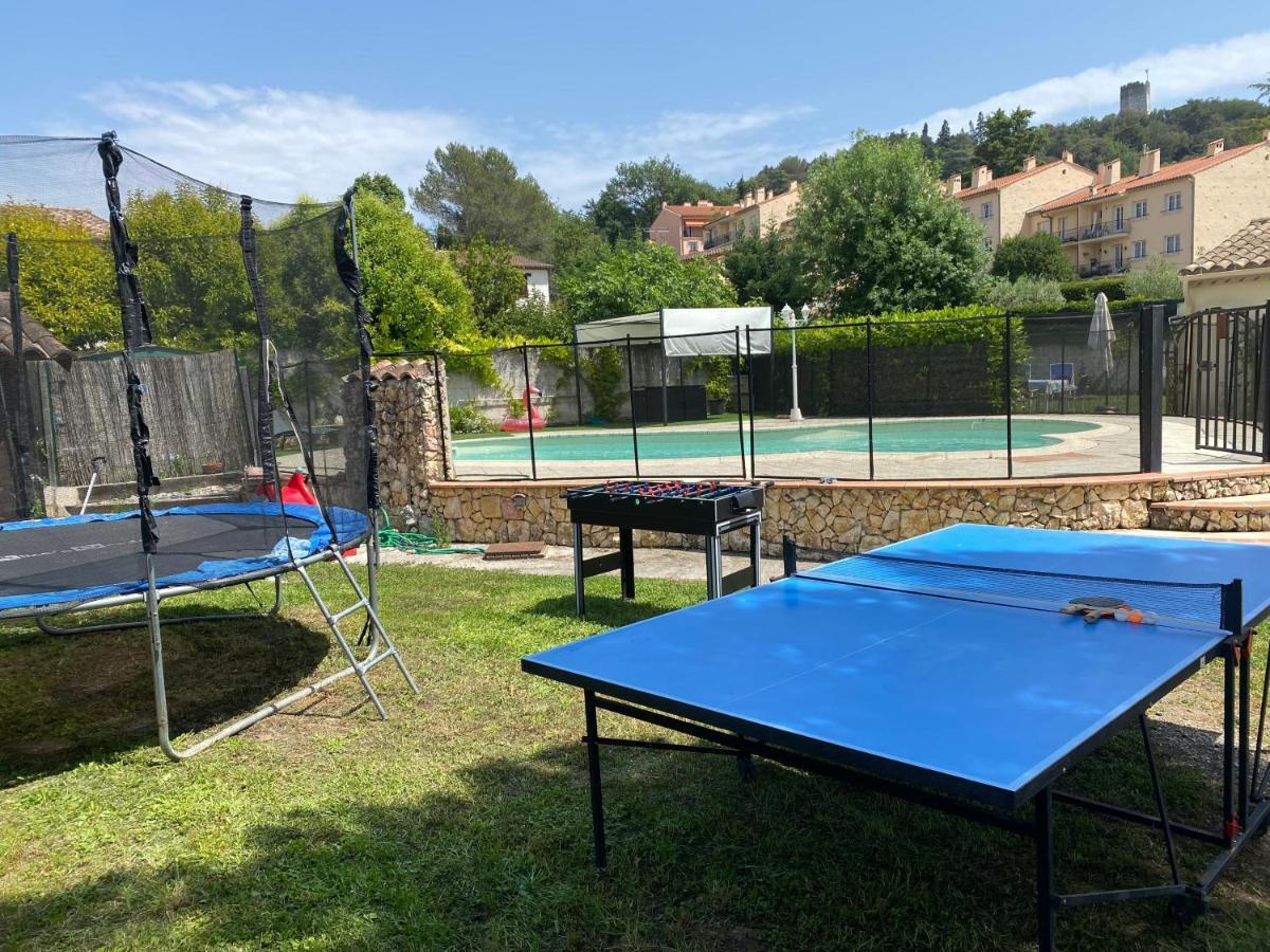 Apartament 3 Pieces Climatise En Rez De Jardin Avec Piscine Villeneuve-Loubet Zewnętrze zdjęcie